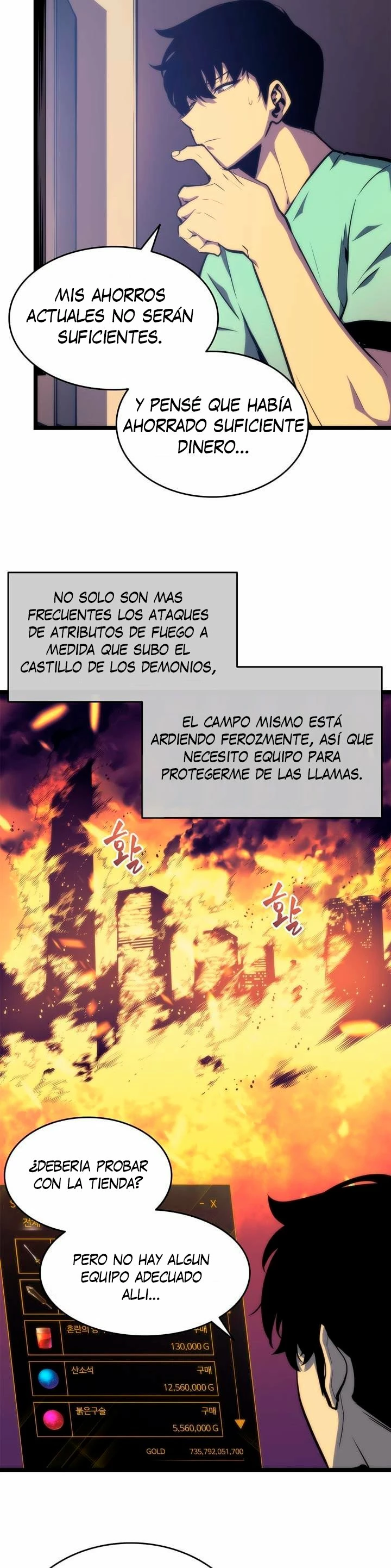 Solo Subiendo de level capítulo 65, página 5