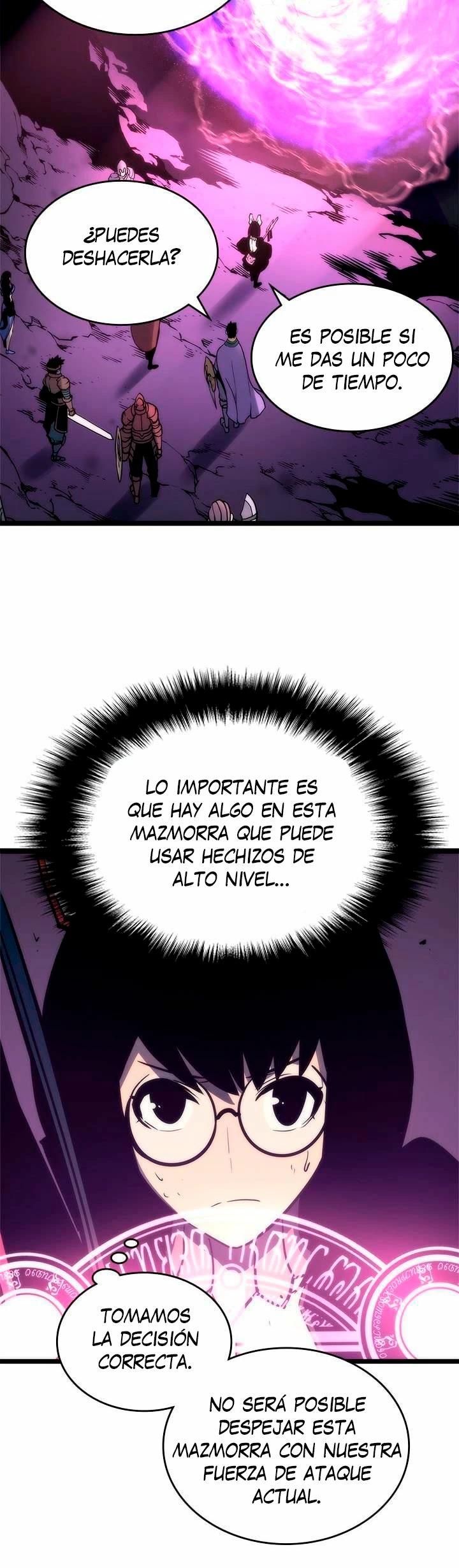 Solo Subiendo de level capítulo 70, página 36
