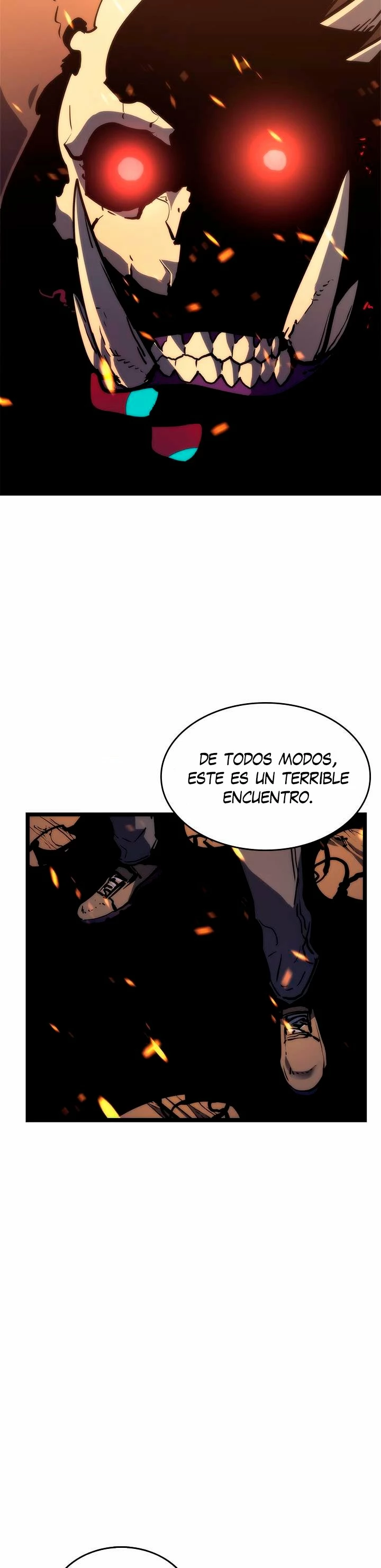 Solo Subiendo de level capítulo 72, página 38