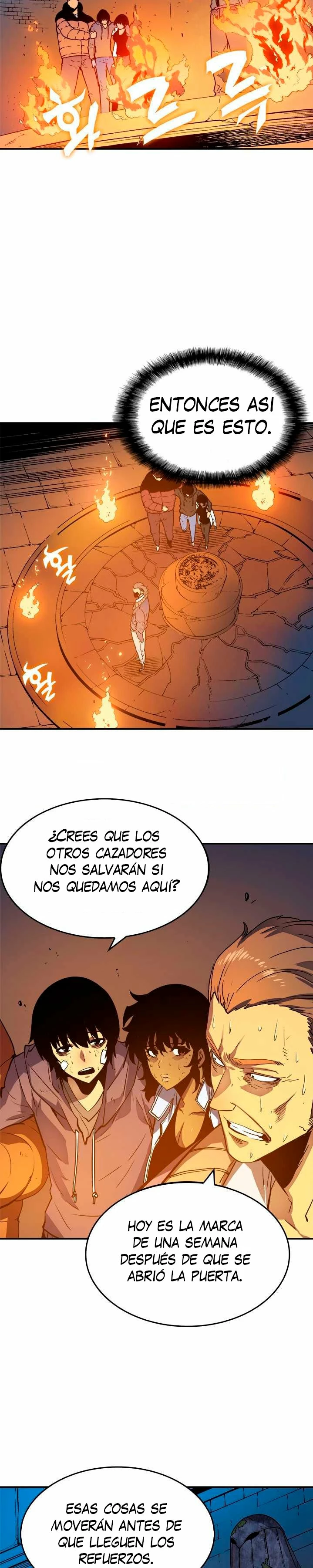 Solo Subiendo de level capítulo 8, página 20