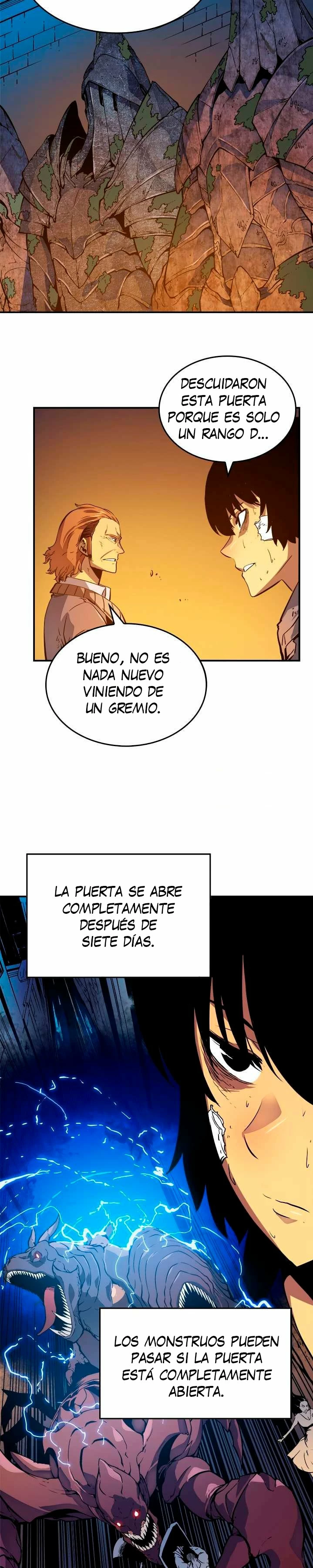 Solo Subiendo de level capítulo 8, página 21