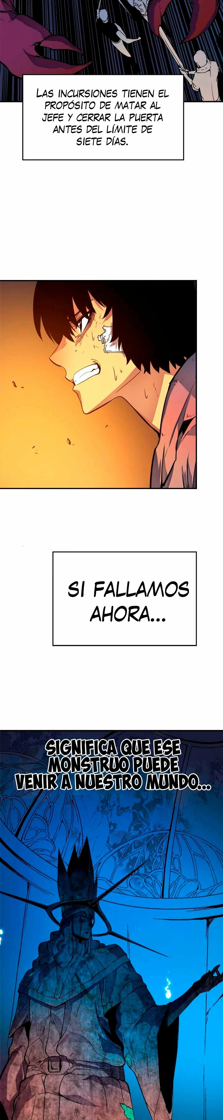 Solo Subiendo de level capítulo 8, página 22