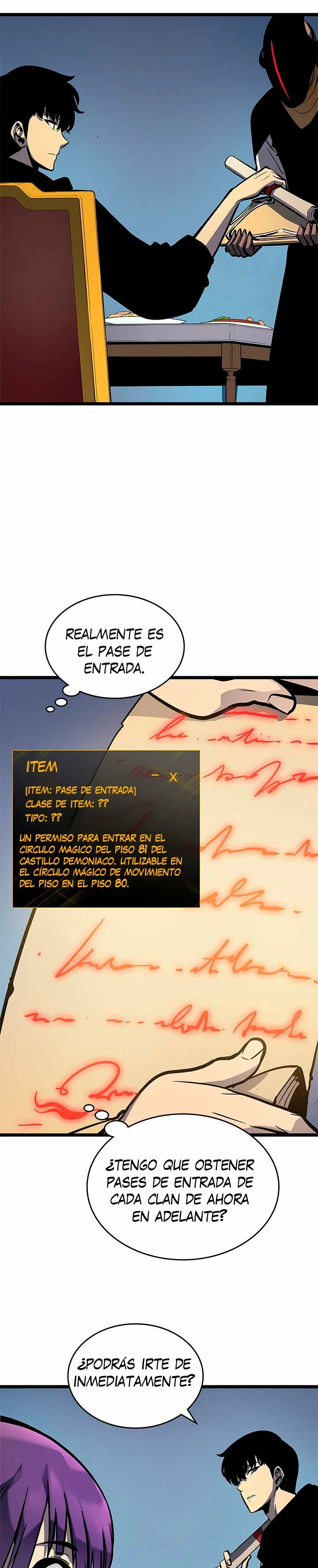 Solo Subiendo de level capítulo 84, página 4