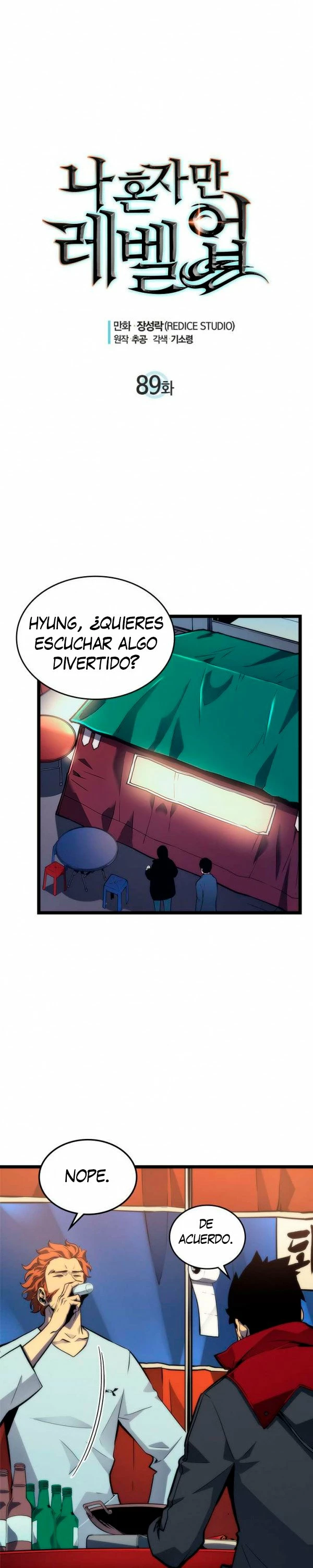 Solo Subiendo de level capítulo 89, página 2