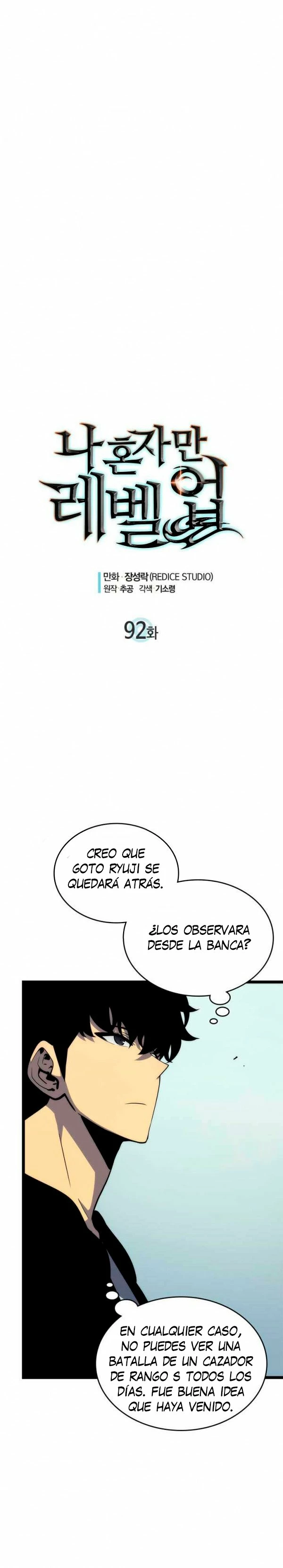 Solo Subiendo de level capítulo 92, página 1