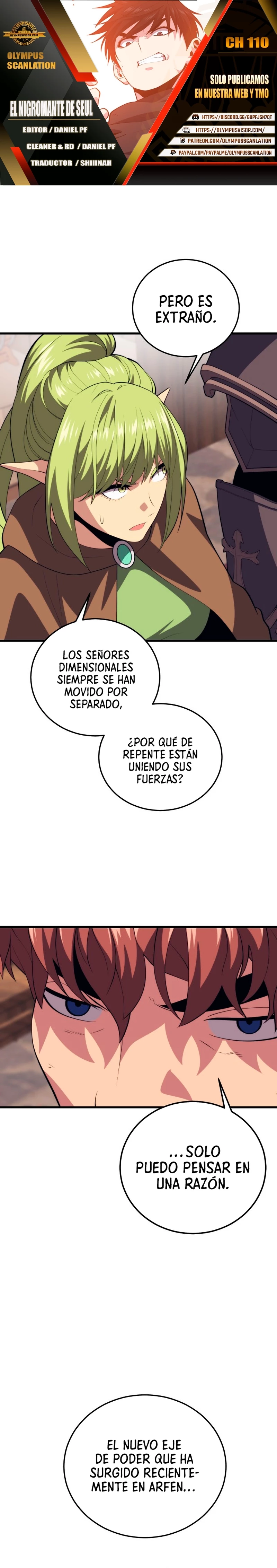 Nigromante de seul (Necro de la capital) capítulo 110, página 1