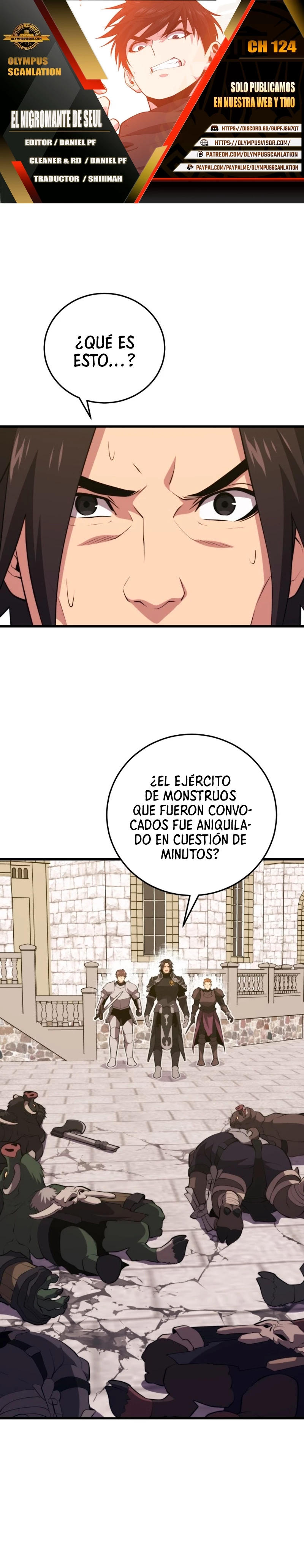 Nigromante de seul (Necro de la capital) capítulo 124, página 1