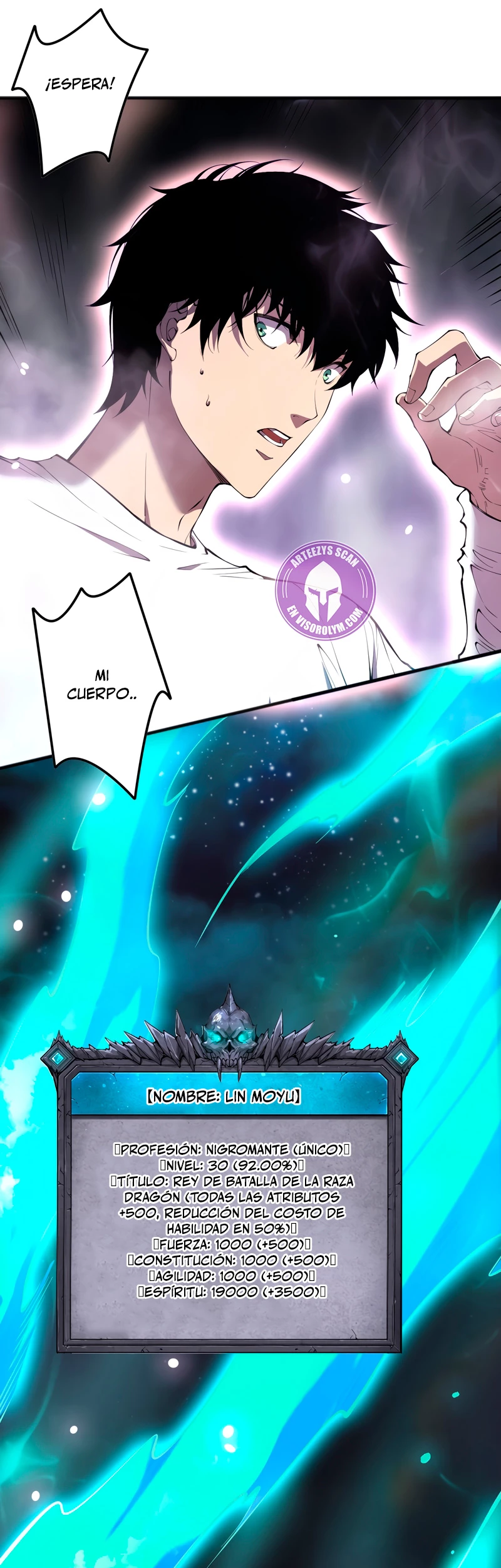 ¡Nigromante¡, ¡Yo soy la plaga! capítulo 118, página 15