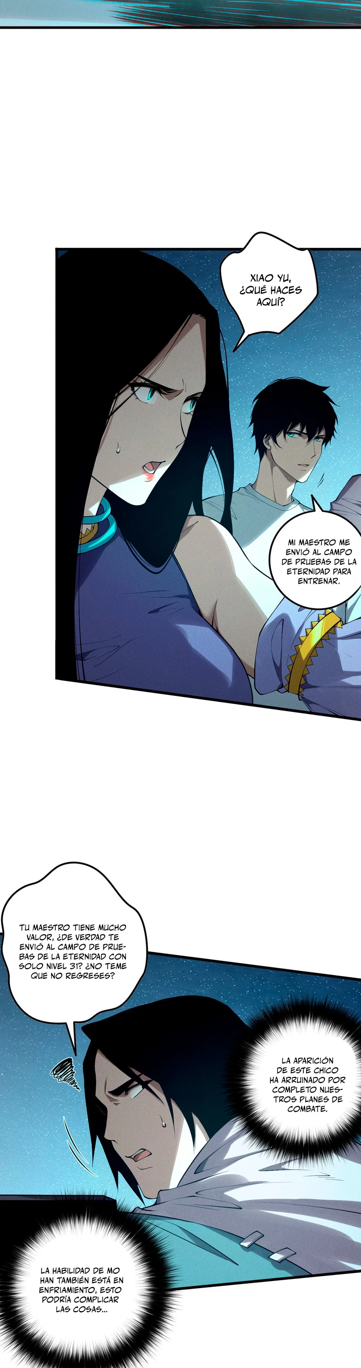 ¡Nigromante¡, ¡Yo soy la plaga! capítulo 119, página 9