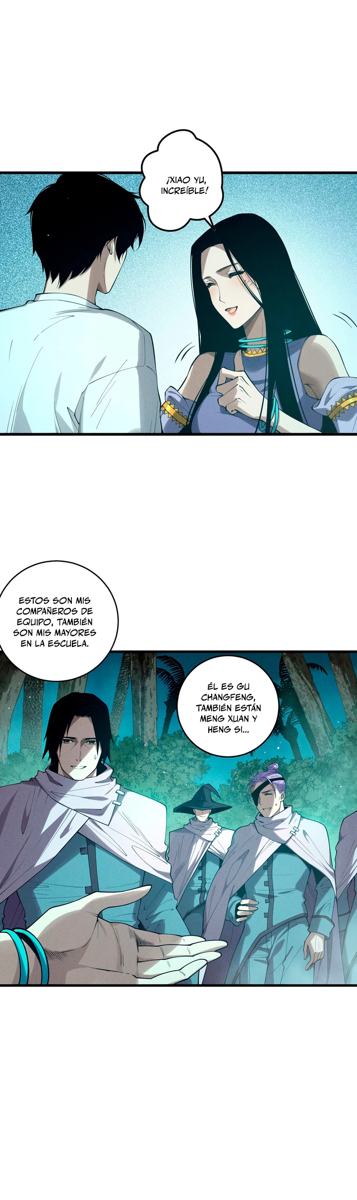 ¡Nigromante¡, ¡Yo soy la plaga! capítulo 119, página 27