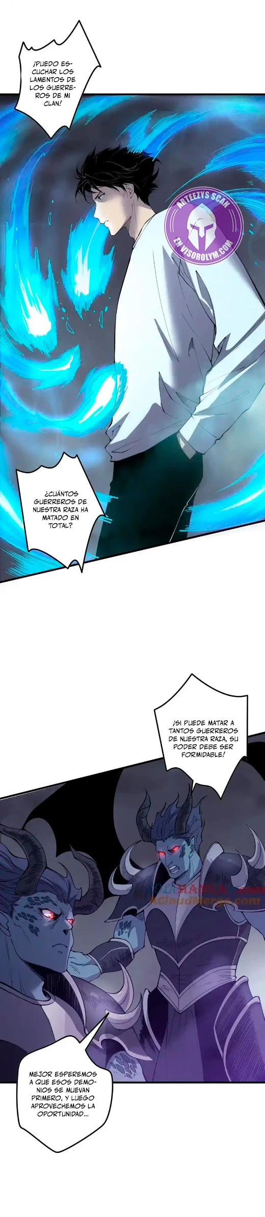 ¡Nigromante¡, ¡Yo soy la plaga! capítulo 127, página 9