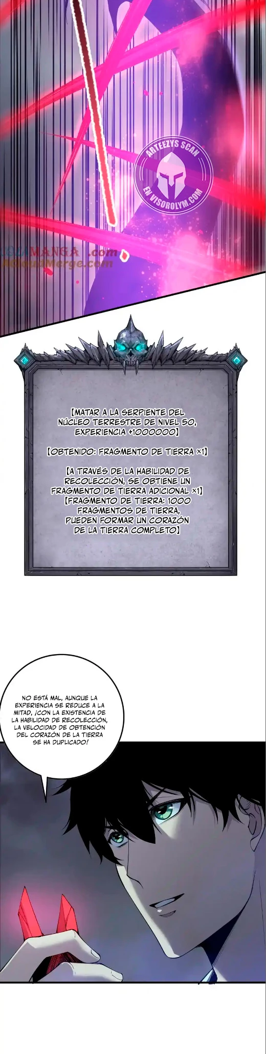 ¡Nigromante¡, ¡Yo soy la plaga! capítulo 127, página 22