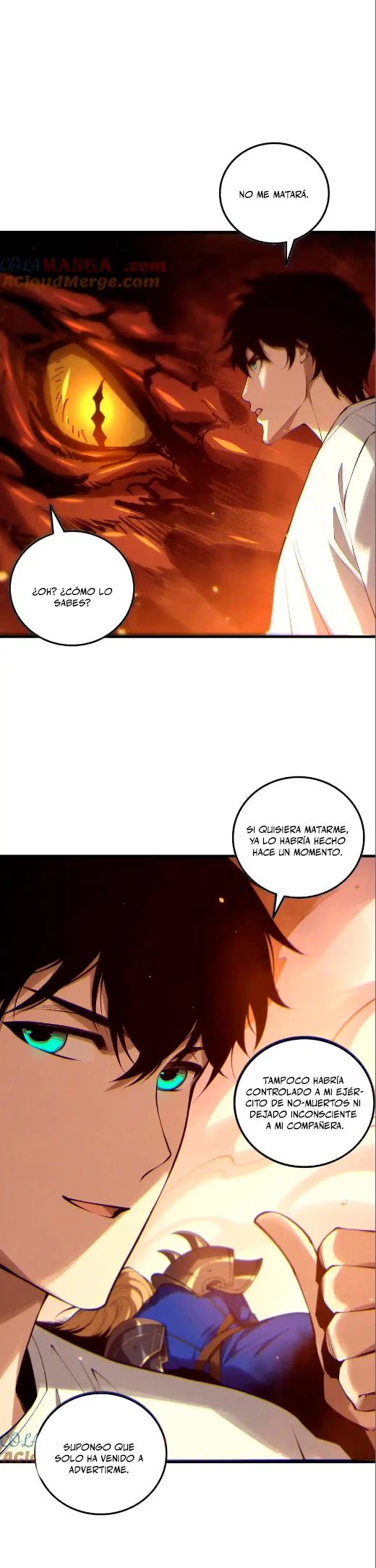 ¡Nigromante¡, ¡Yo soy la plaga! capítulo 131, página 19