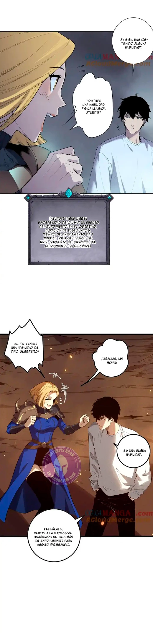 ¡Nigromante¡, ¡Yo soy la plaga! capítulo 130, página 4