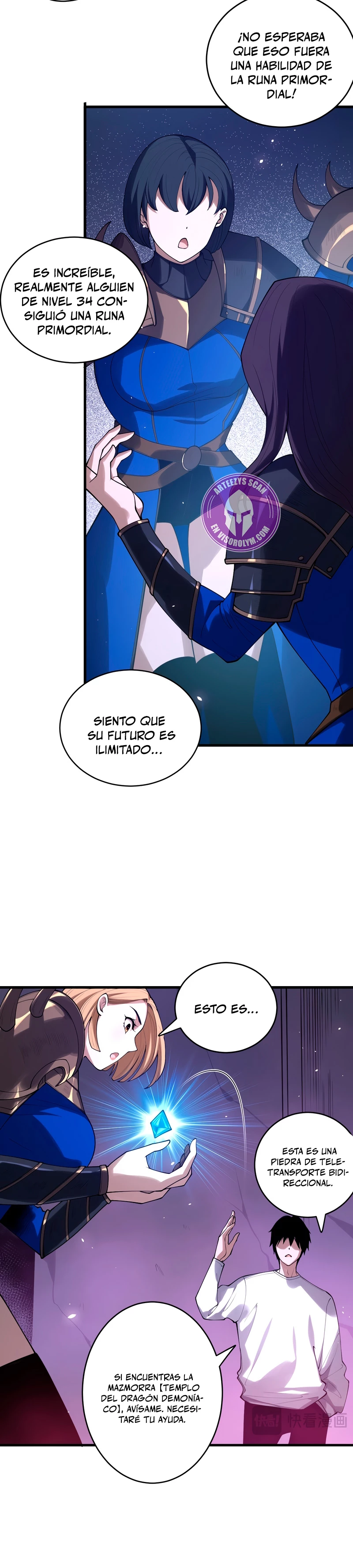 ¡Nigromante¡, ¡Yo soy la plaga! capítulo 132, página 17