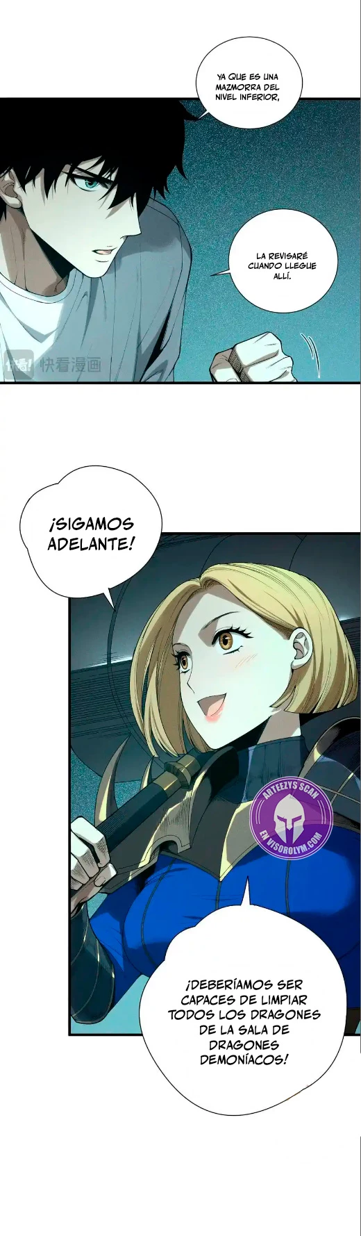 ¡Nigromante¡, ¡Yo soy la plaga! capítulo 137, página 22