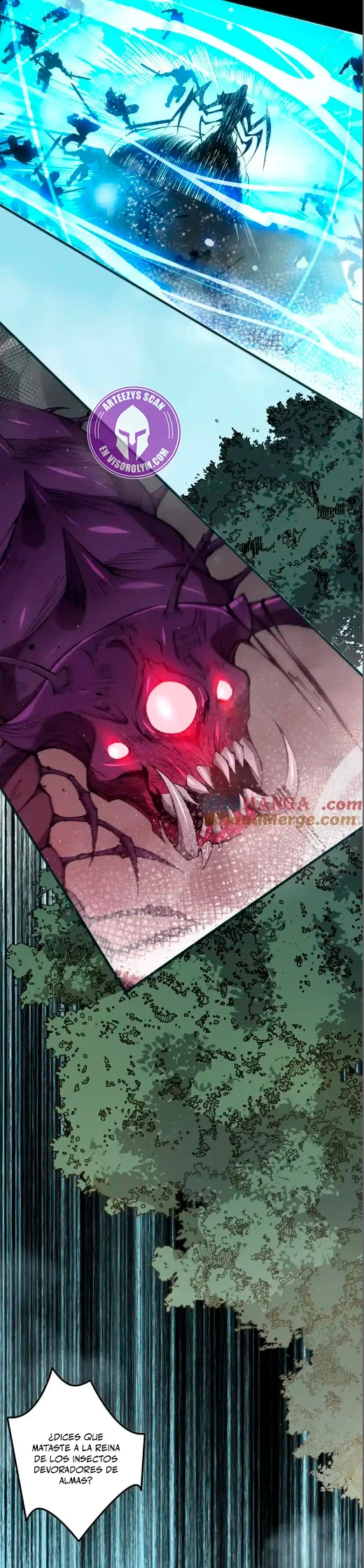¡Nigromante¡, ¡Yo soy la plaga! capítulo 141, página 8
