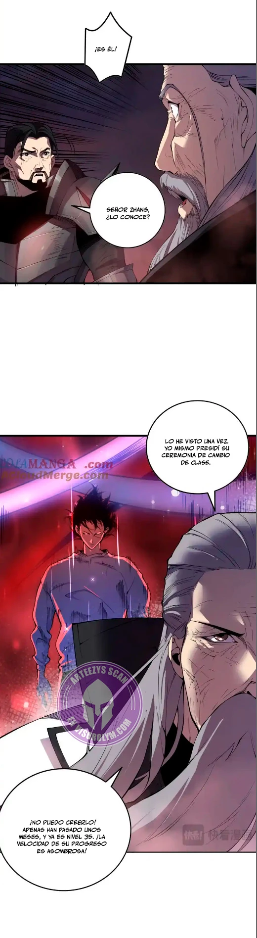 ¡Nigromante¡, ¡Yo soy la plaga! capítulo 142, página 8