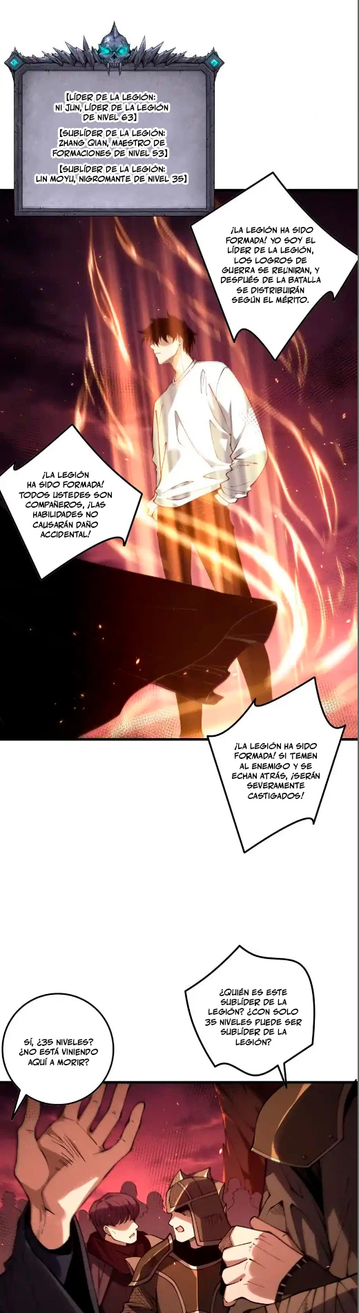 ¡Nigromante¡, ¡Yo soy la plaga! capítulo 142, página 11
