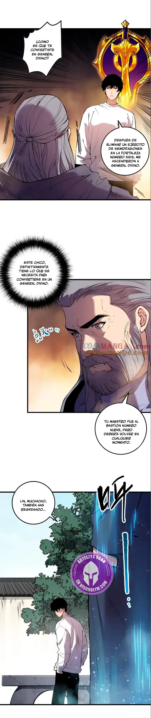 ¡Nigromante¡, ¡Yo soy la plaga! capítulo 145, página 18