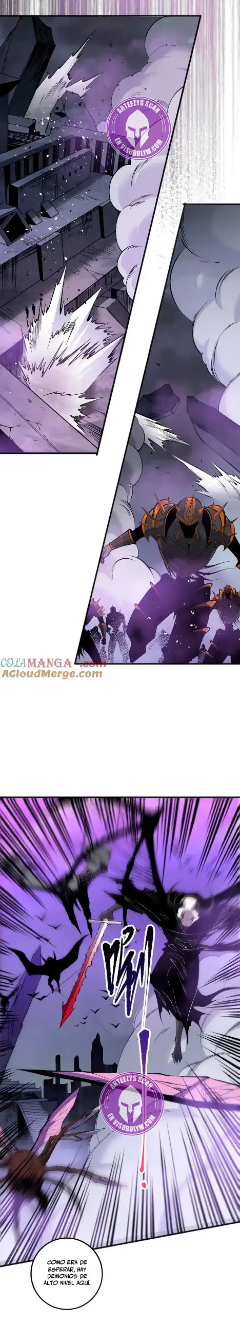 ¡Nigromante¡, ¡Yo soy la plaga! capítulo 153, página 9