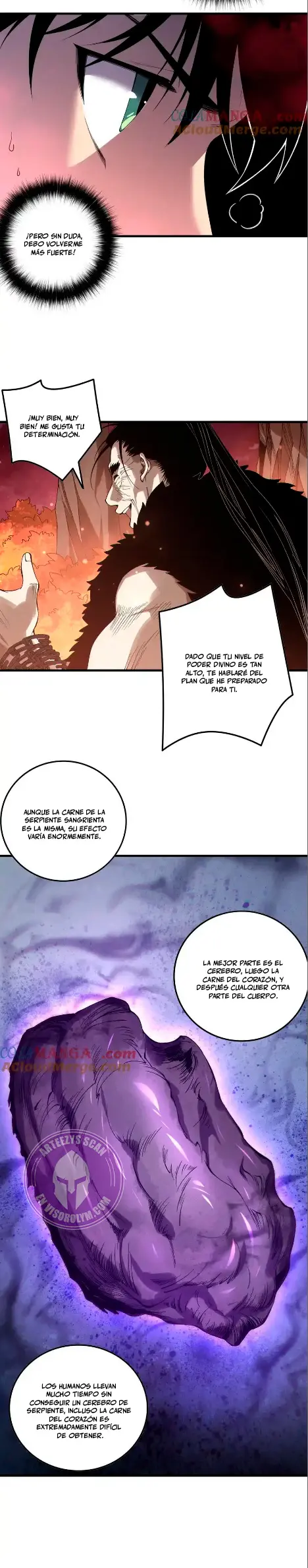 ¡Nigromante¡, ¡Yo soy la plaga! capítulo 158, página 3