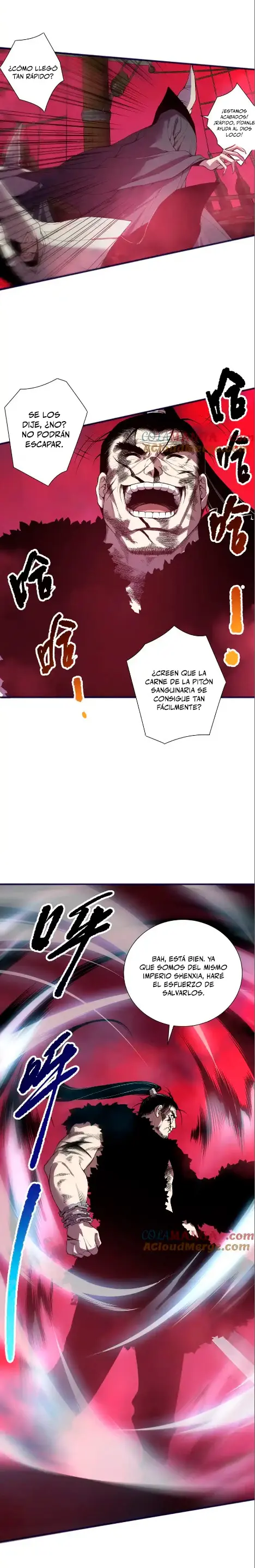 ¡Nigromante¡, ¡Yo soy la plaga! capítulo 159, página 15