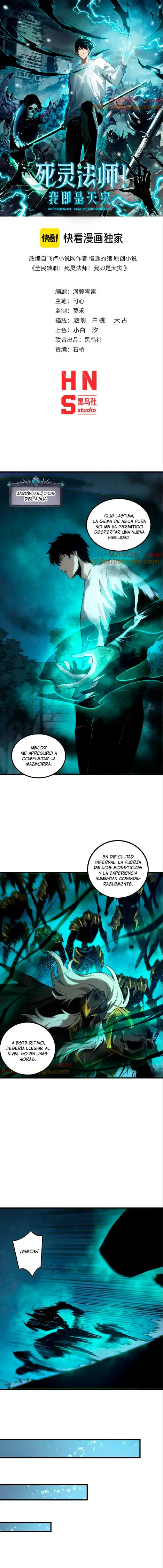 ¡Nigromante¡, ¡Yo soy la plaga! capítulo 163, página 2