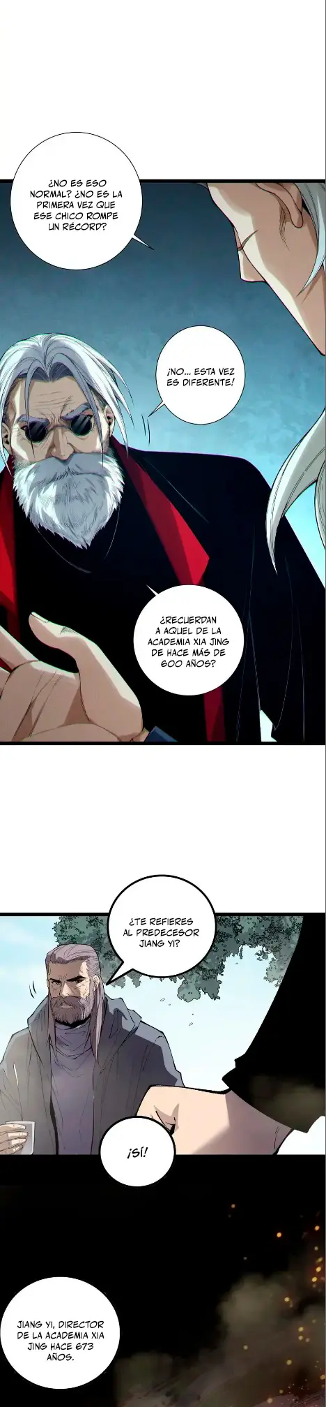 ¡Nigromante¡, ¡Yo soy la plaga! capítulo 168, página 7