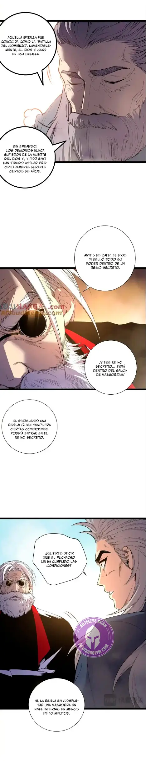 ¡Nigromante¡, ¡Yo soy la plaga! capítulo 168, página 10