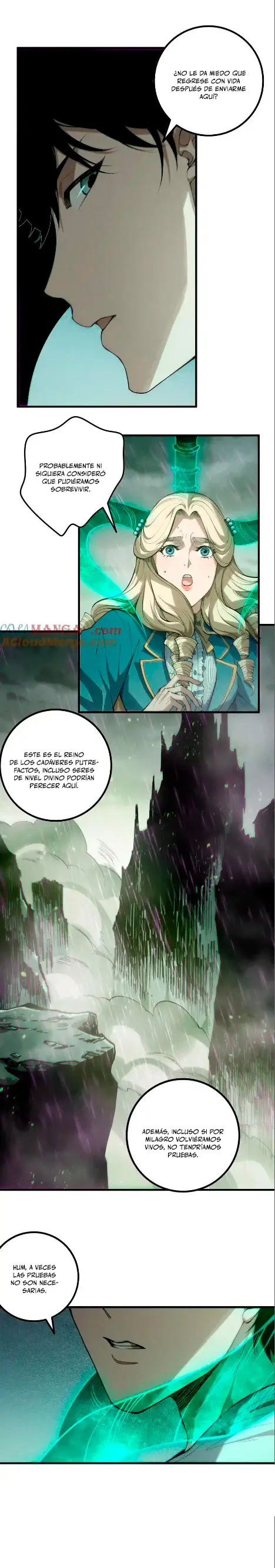 ¡Nigromante¡, ¡Yo soy la plaga! capítulo 177, página 15