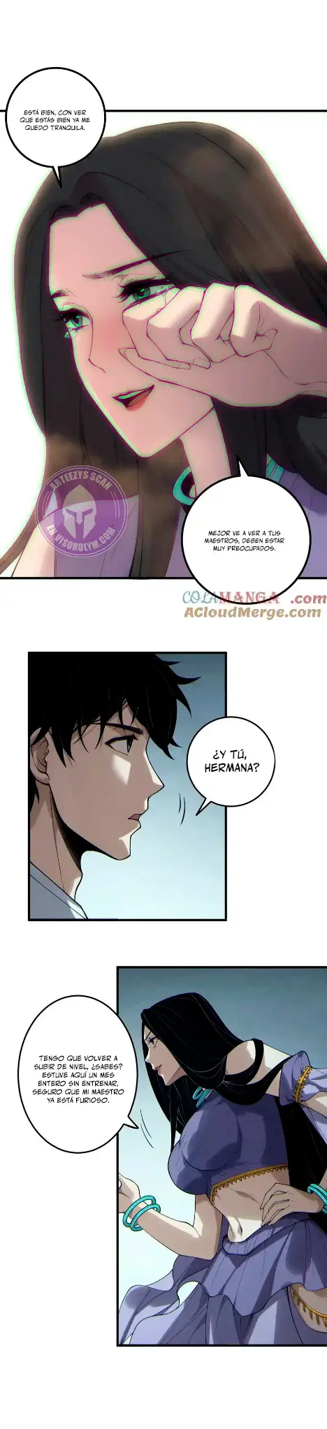 ¡Nigromante¡, ¡Yo soy la plaga! capítulo 183, página 17