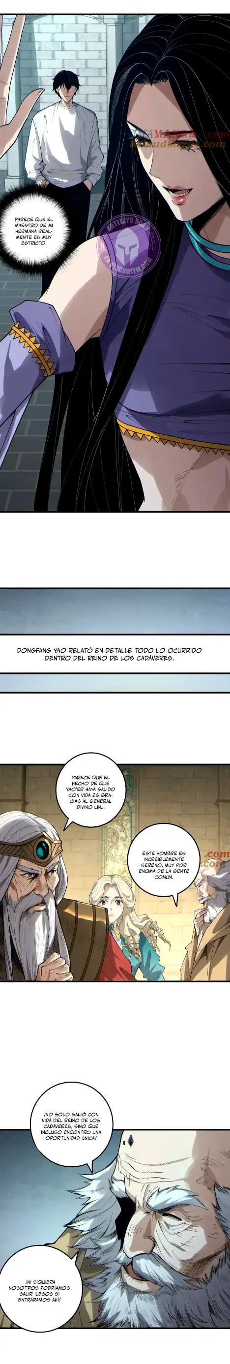 ¡Nigromante¡, ¡Yo soy la plaga! capítulo 183, página 18
