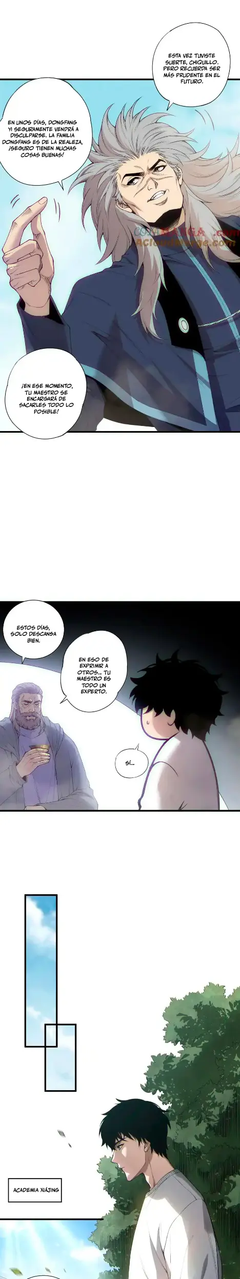 ¡Nigromante¡, ¡Yo soy la plaga! capítulo 184, página 3