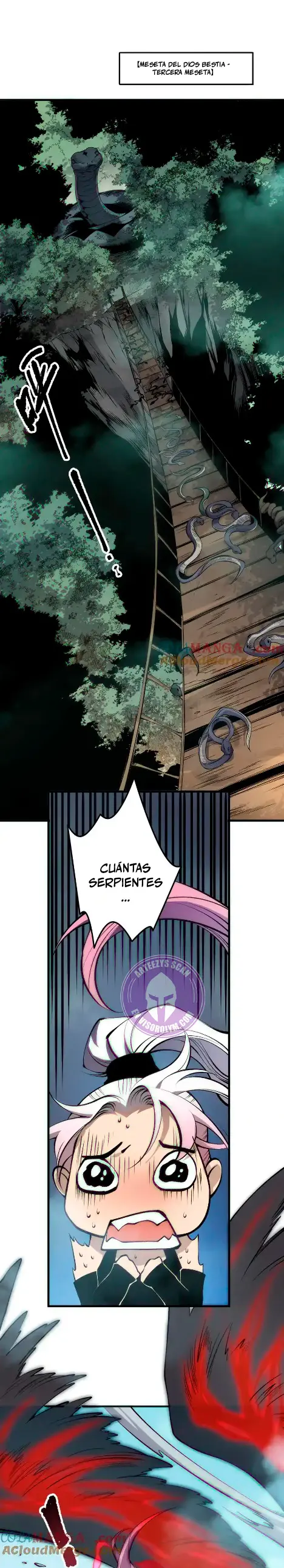 ¡Nigromante¡, ¡Yo soy la plaga! capítulo 185, página 5