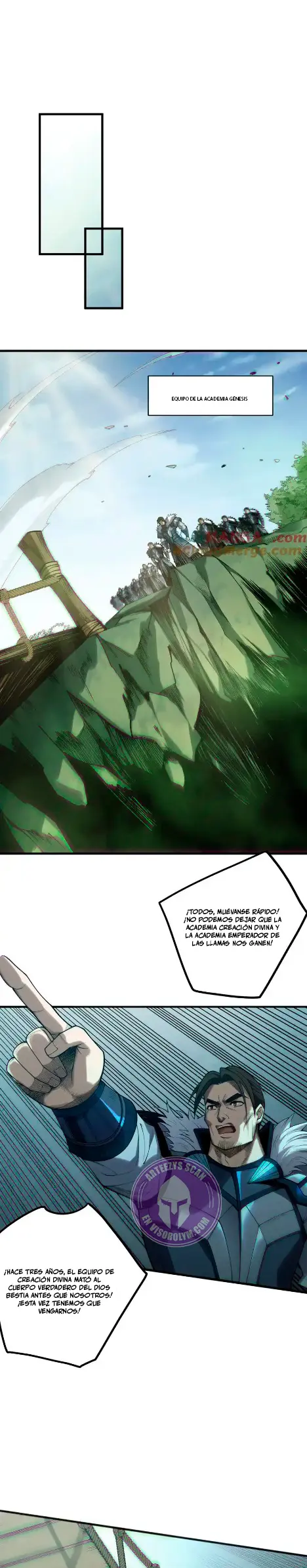 ¡Nigromante¡, ¡Yo soy la plaga! capítulo 185, página 7