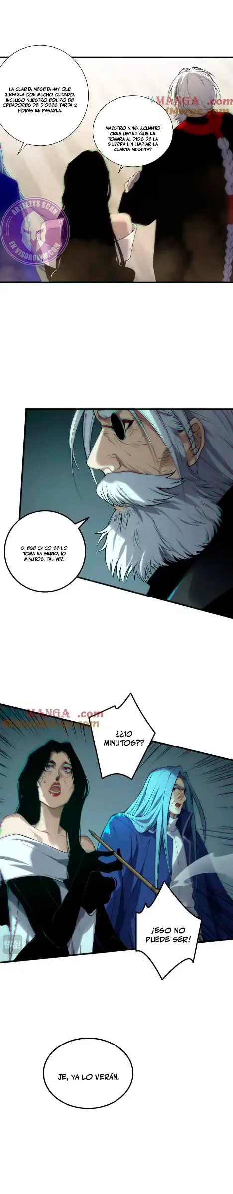 ¡Nigromante¡, ¡Yo soy la plaga! capítulo 185, página 16