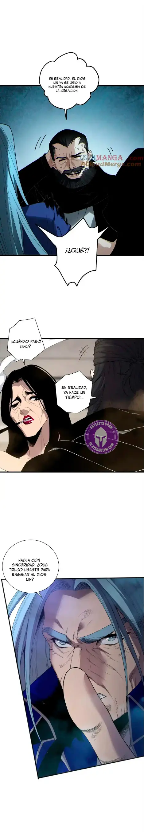 ¡Nigromante¡, ¡Yo soy la plaga! capítulo 186, página 4