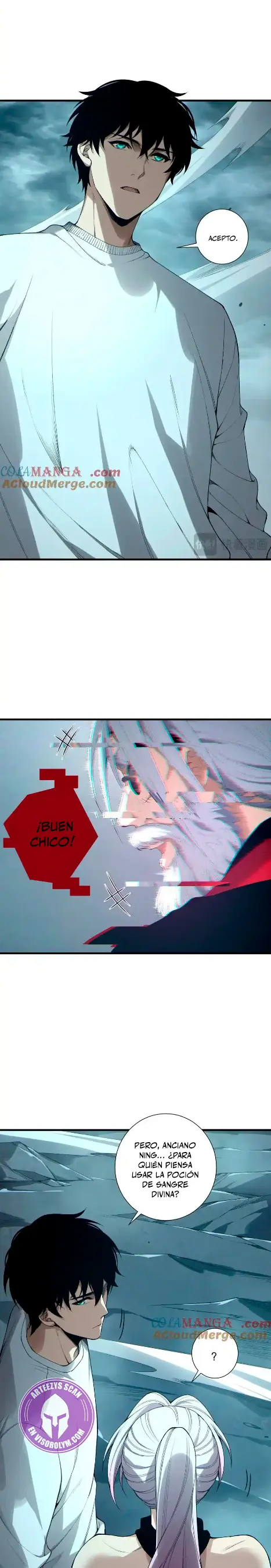 ¡Nigromante¡, ¡Yo soy la plaga! capítulo 187, página 8