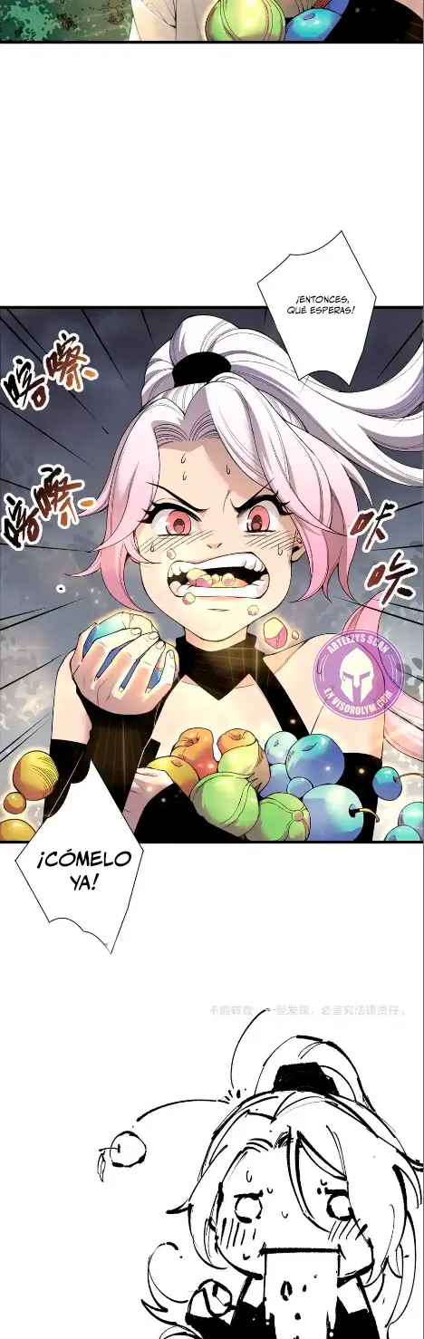 ¡Nigromante¡, ¡Yo soy la plaga! capítulo 190, página 21