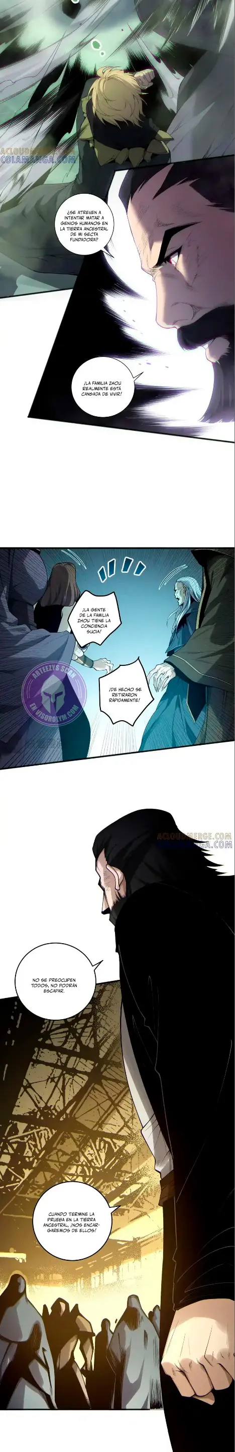 ¡Nigromante¡, ¡Yo soy la plaga! capítulo 194, página 3