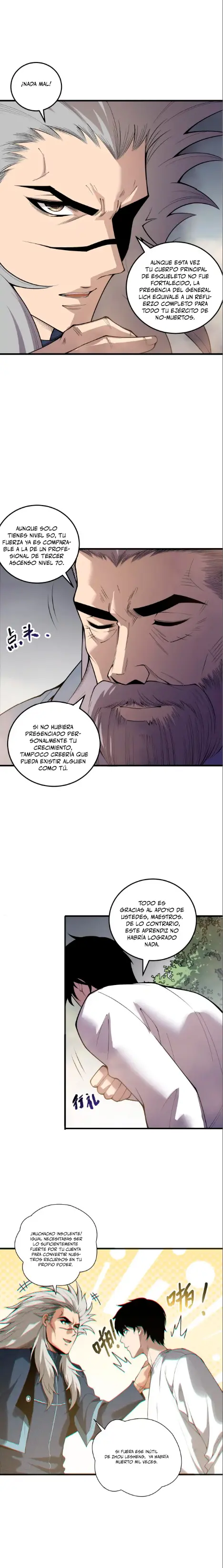 ¡Nigromante¡, ¡Yo soy la plaga! capítulo 202, página 14