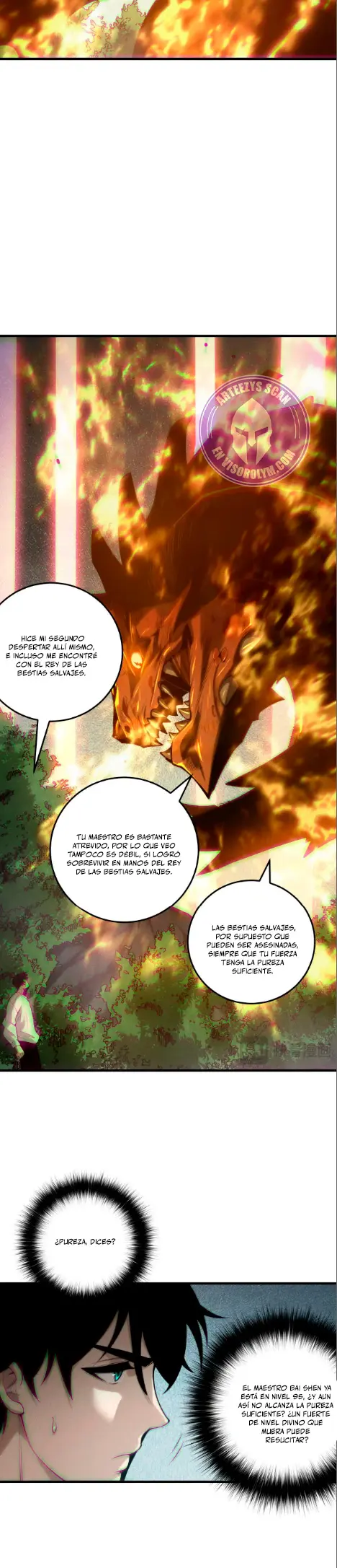 ¡Nigromante¡, ¡Yo soy la plaga! capítulo 206, página 9