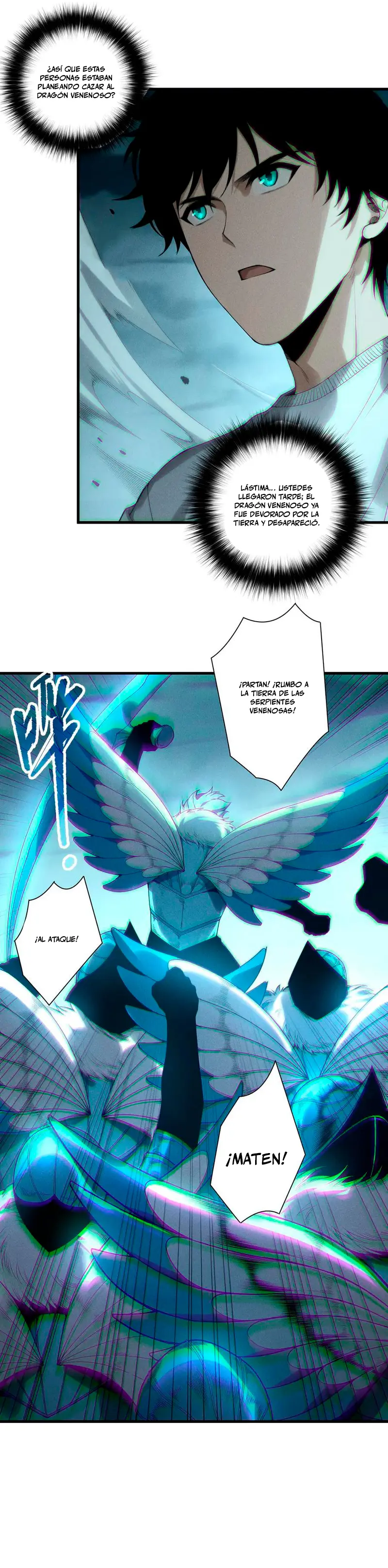 ¡Nigromante¡, ¡Yo soy la plaga! capítulo 211, página 22
