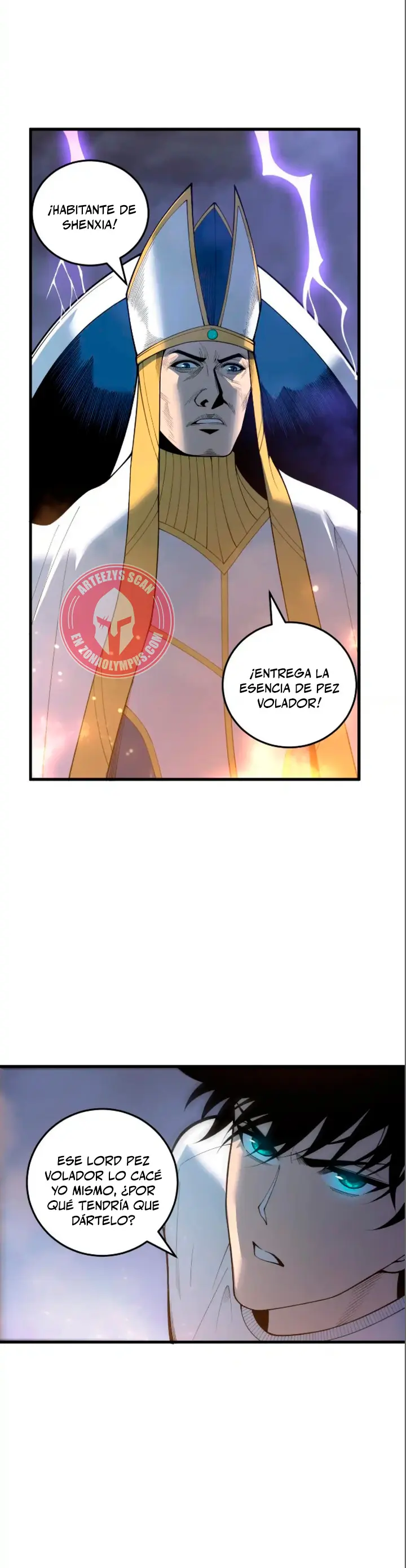 ¡Nigromante¡, ¡Yo soy la plaga! capítulo 216, página 15