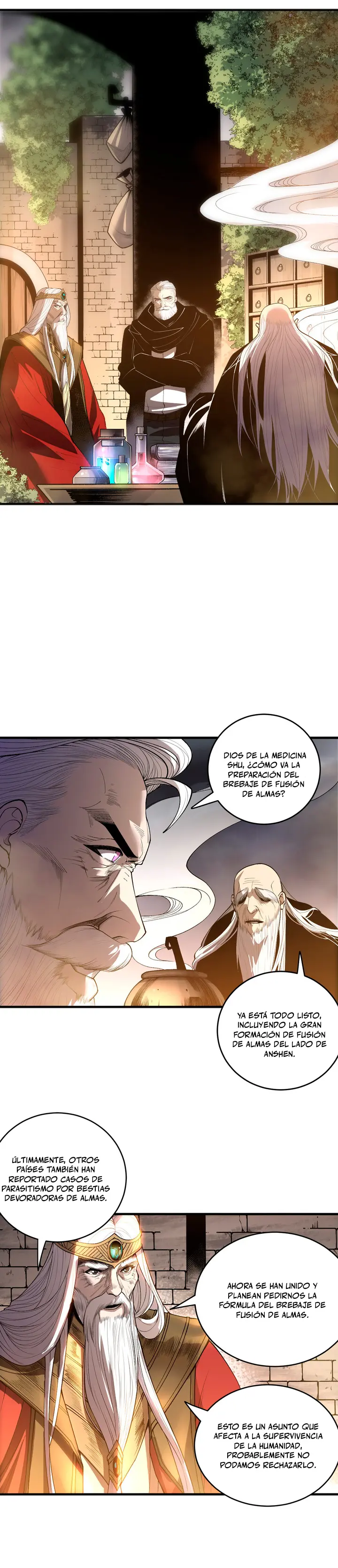 ¡Nigromante¡, ¡Yo soy la plaga! capítulo 248, página 16