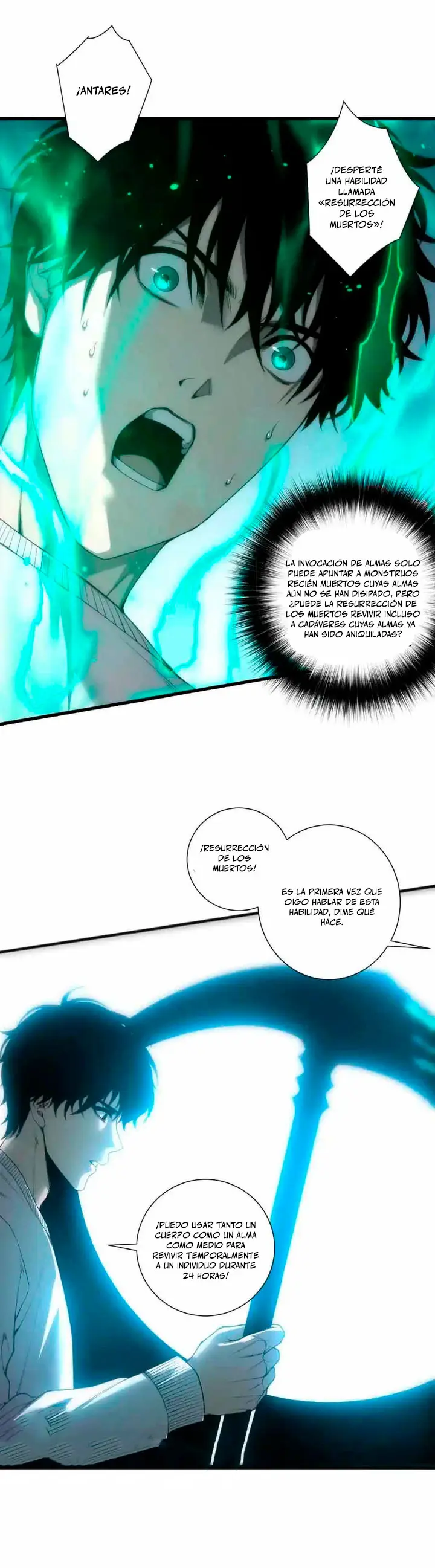 ¡Nigromante¡, ¡Yo soy la plaga! capítulo 290, página 22