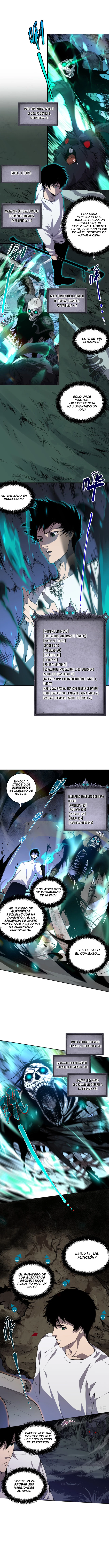 ¡Nigromante¡, ¡Yo soy la plaga! capítulo 2, página 3