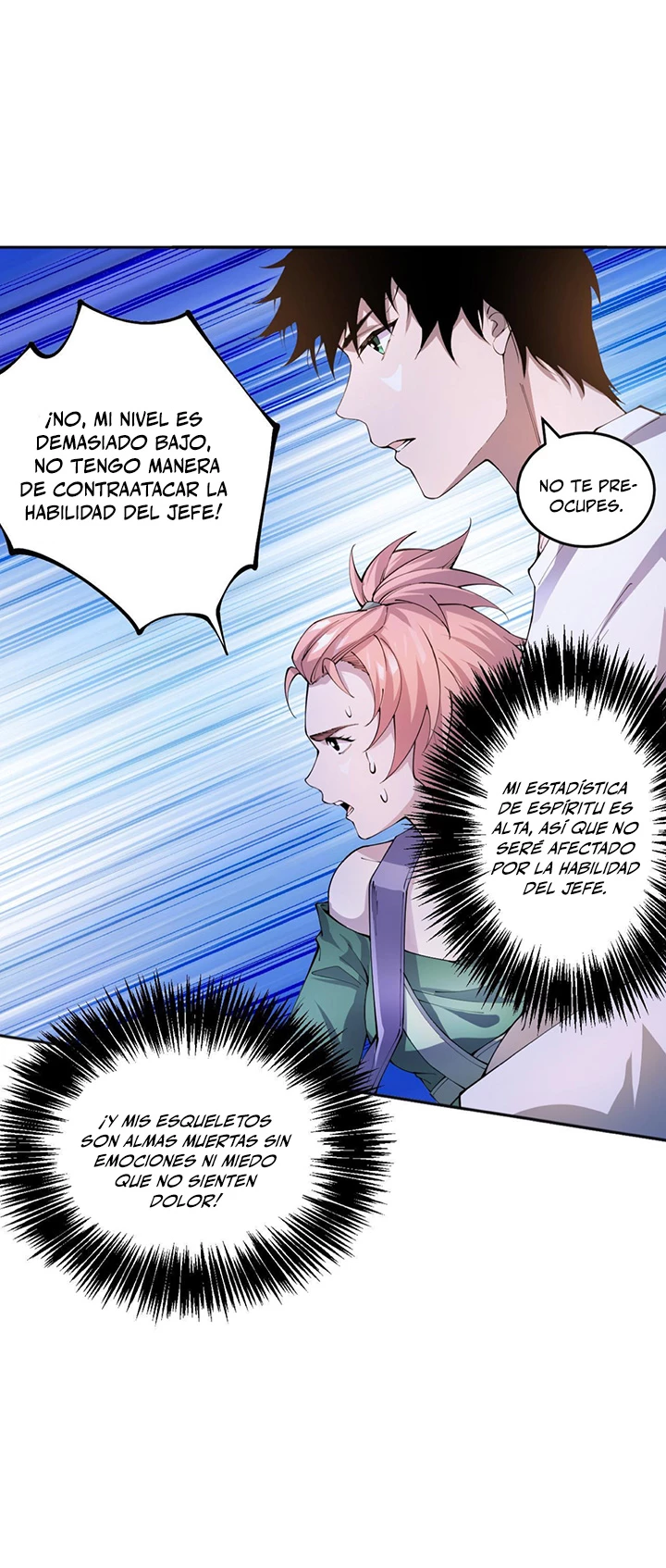 ¡Nigromante¡, ¡Yo soy la plaga! capítulo 19, página 51