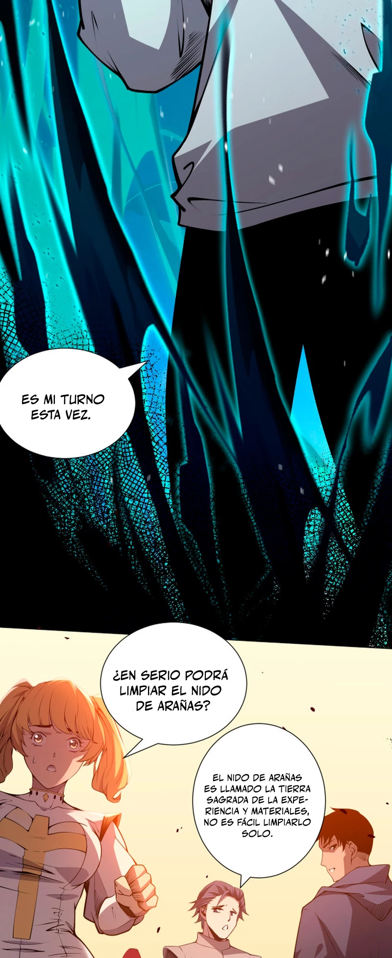 ¡Nigromante¡, ¡Yo soy la plaga! capítulo 23, página 18